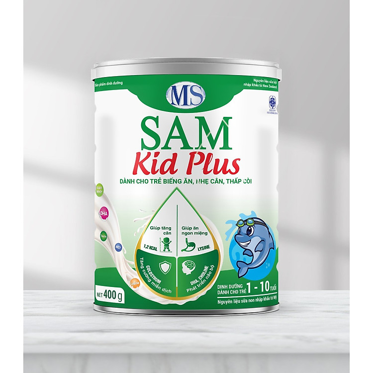 Nơi mua Sữa bột SAM KID PLUS cho trẻ biếng ăn Chính hãng Tiết kiệm - Hình ảnh 2
