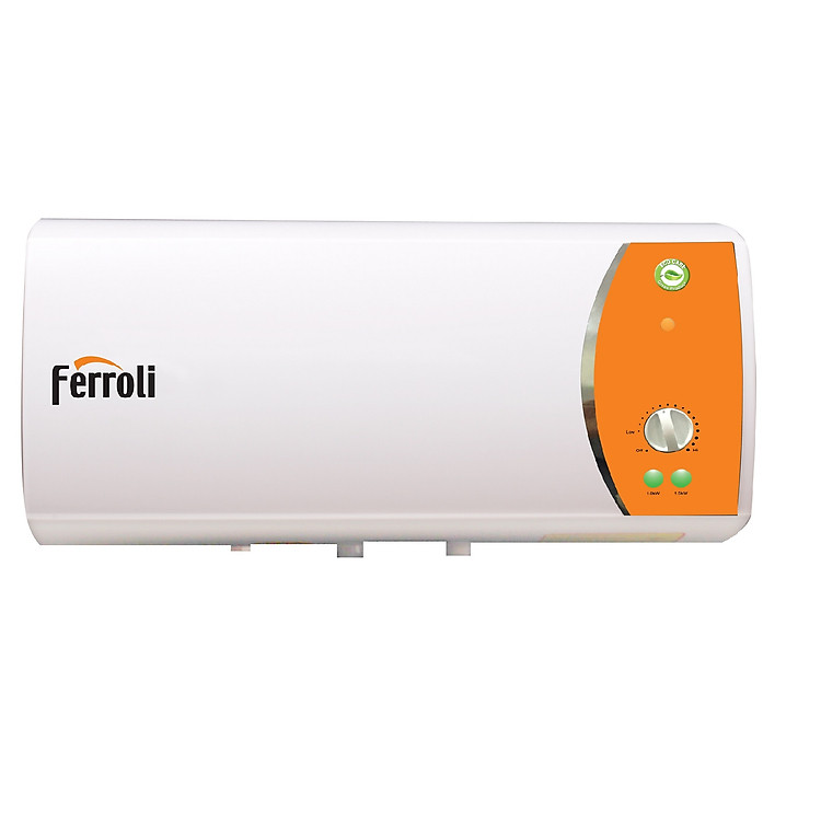 Bình nước nóng Ferroli Verdi TE20L, 3 công suất, có chống giật, 2.500W - Hàng chính hãng