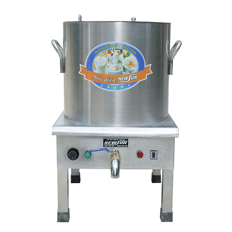 Nồi Nấu Phở Điện Liền Nồi NEWSUN 50L