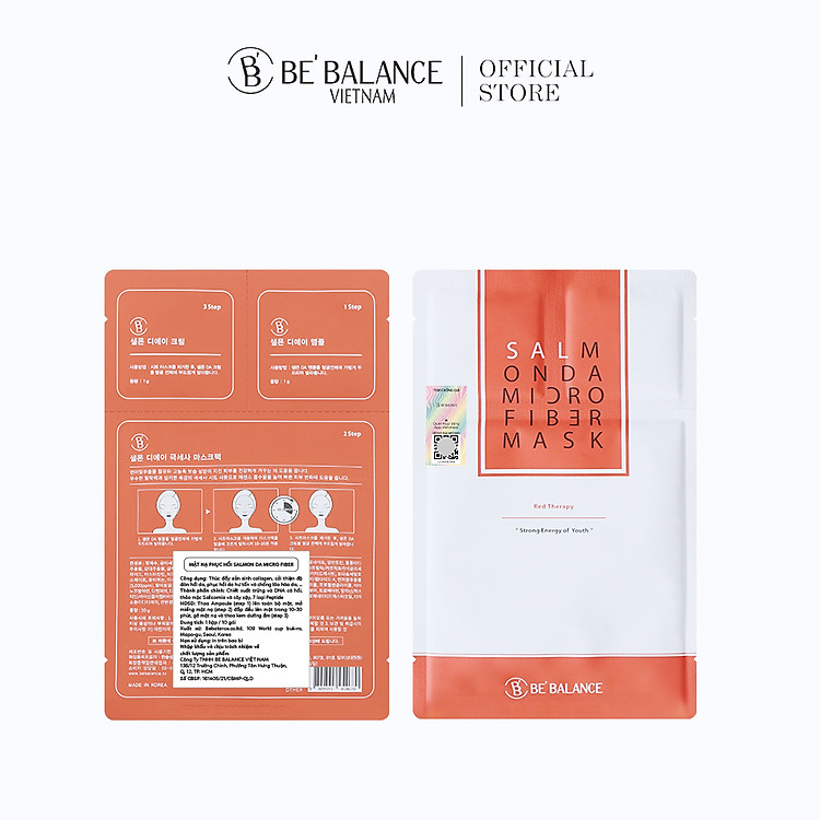 Mặt nạ BEBALANCE Micro Fiber Mask 1 miếng