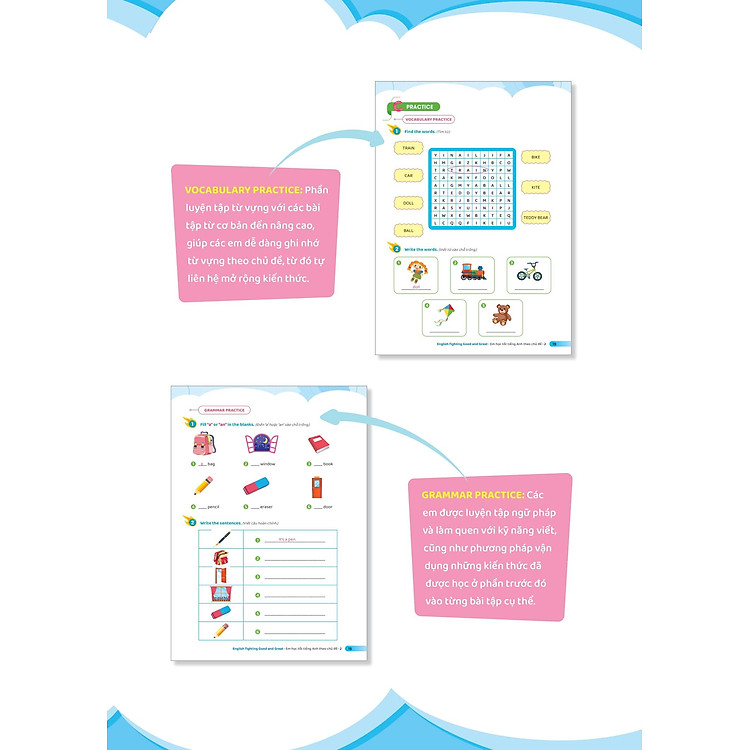 English Fighting Good And Great - Em Học Tốt Tiếng Anh Theo Chủ Đề 2 - Ảnh 2