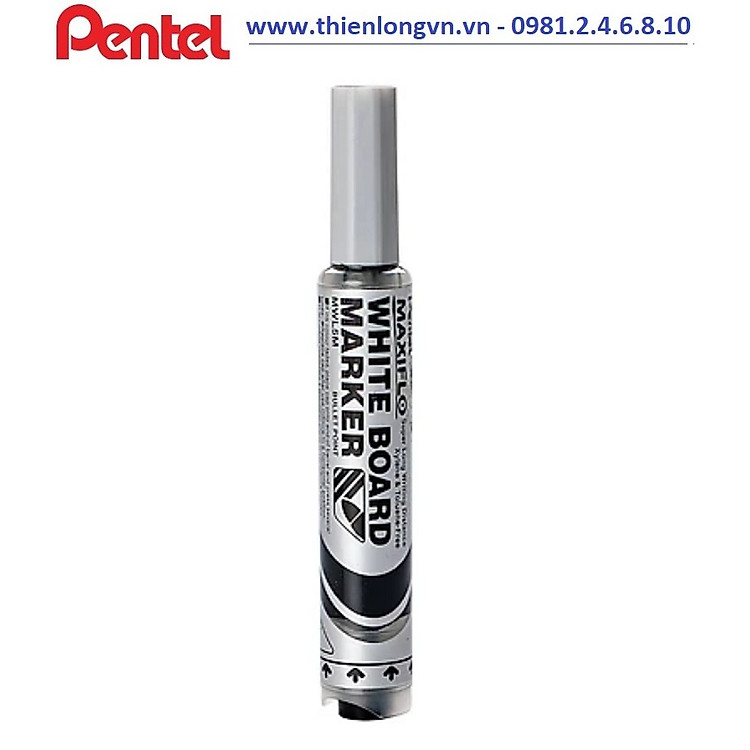 Bút viết bảng bấm Pentel MWL5M mực đen