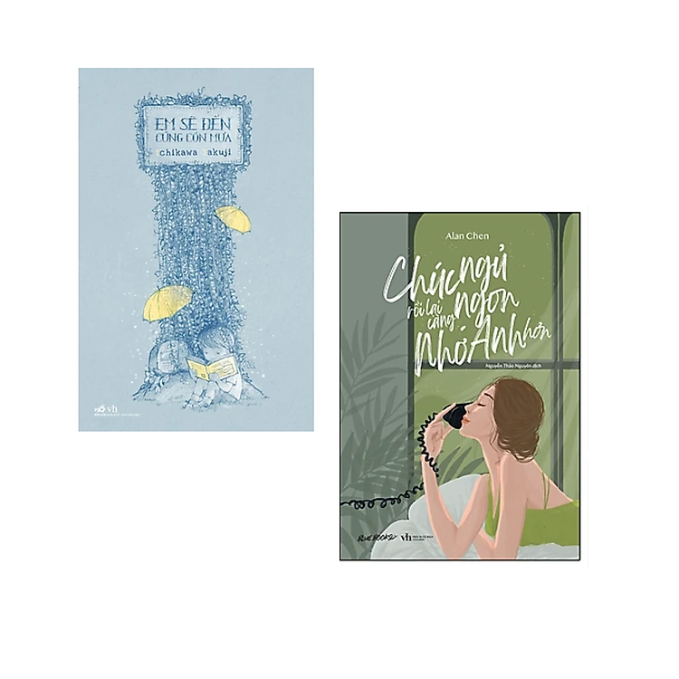 Combo 2Q : Chúc Ngủ Ngon Rồi Lại Càng Nhớ Anh Hơn + Em Sẽ Đến Cùng Cơn Mưa (Tái Bản 2018) ( Truyện Ngắn - Tản Văn - Tạp Văn / Tiểu Thuyết Ngôn Tình) )