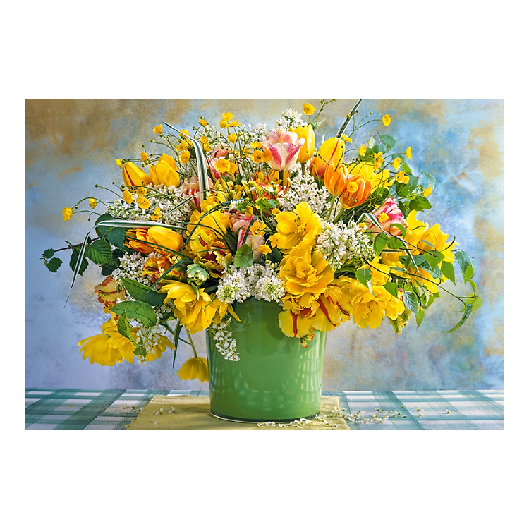 Xếp hình puzzle Hoa Xuân 1000 mảnh Chính hãng Ưu đãi - Hình ảnh 3