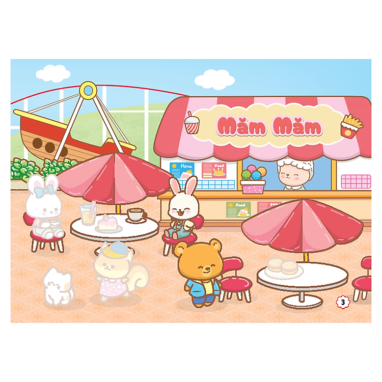 Dán Hình - Capy Và Công Viên Giải Trí - Ảnh 3