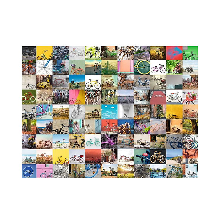 Puzzle 1500 mảnh RAVENSBURGER 99 xe đạp Chính hãng Giá rẻ - Hình ảnh 2