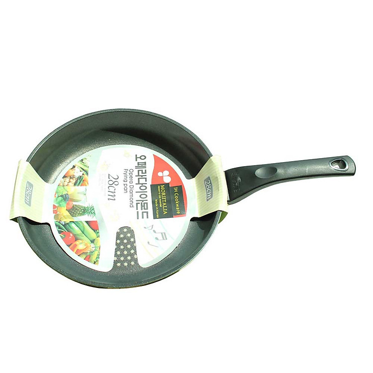 Chảo Nhôm Sâu Vân Kim Cương 28cm Moriitalia Dùng Bếp Từ - SW391558