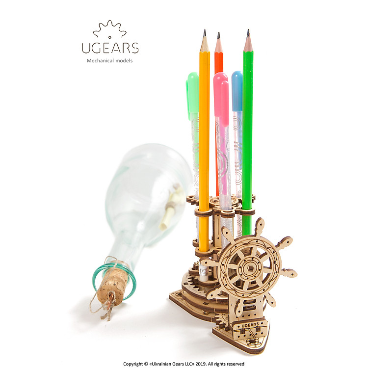 Mô hình gỗ Ugears Wheel Organizer Chính hãng Giá rẻ - Hình ảnh 5