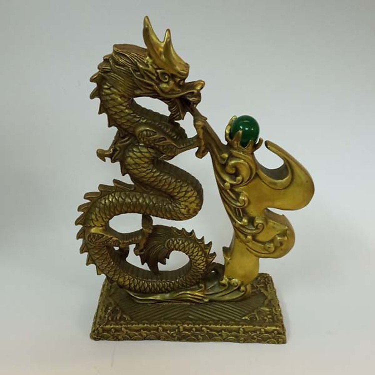 Chữ Phúc hóa rồng ngậm ngọc