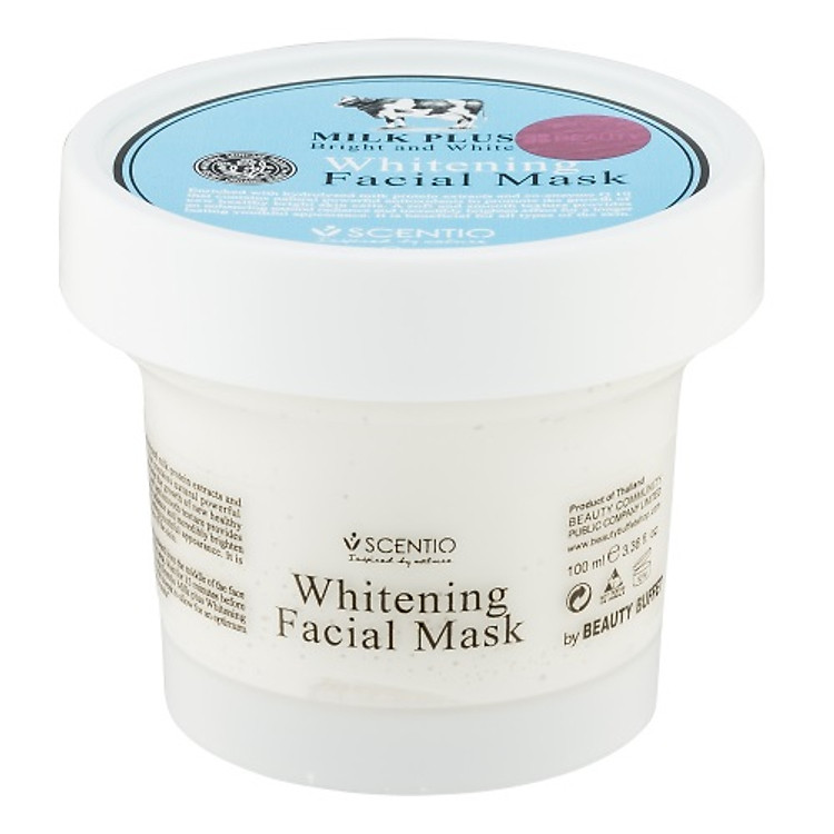 Mặt nạ dưỡng trắng và trẻ hóa da Beauty Buffet Scentio Milk Plus 100ml