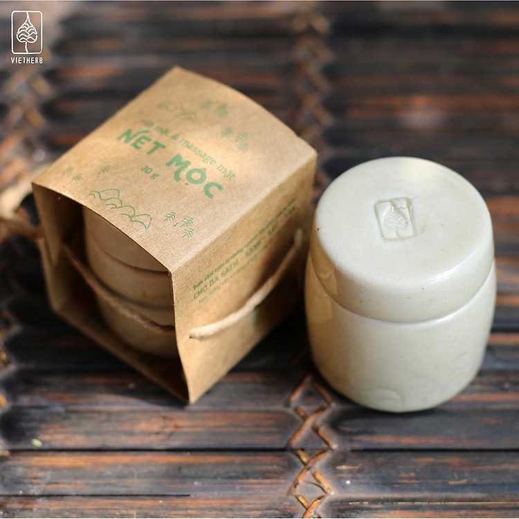 RỬA MẶT VÀ MASSAGE MẶT NÉT MỘC (30gr hoặc 135gr) - VietHerb