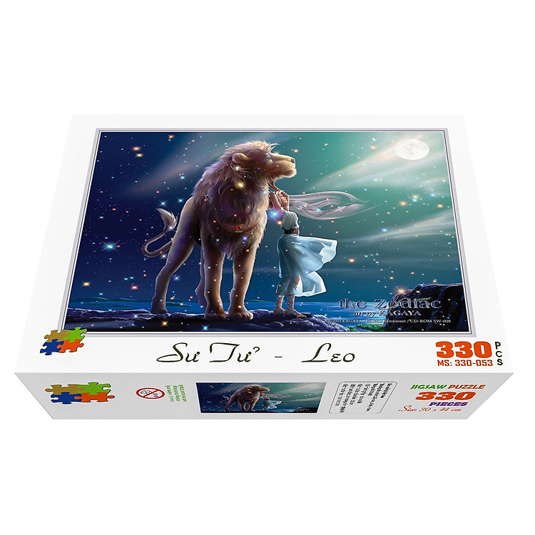 Bộ tranh xếp hình Sư Tử 330 mảnh Chính hãng Giá rẻ