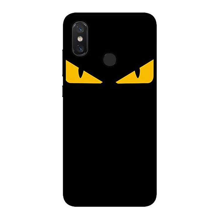Ốp lưng dành cho điện thoại Xiaomi Redmi Note 6 Pro Cặp Mắt Vàng