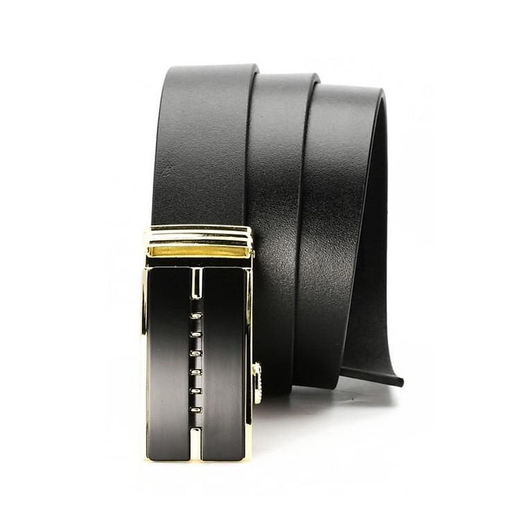 Thắt lưng nam da bò miếng - Dây nịt nam