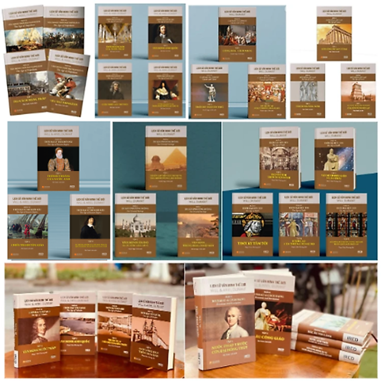 Lịch Sử Văn Minh Thế Giới: Phần I, II, III, IV, VII, VIII, IX, X, XI