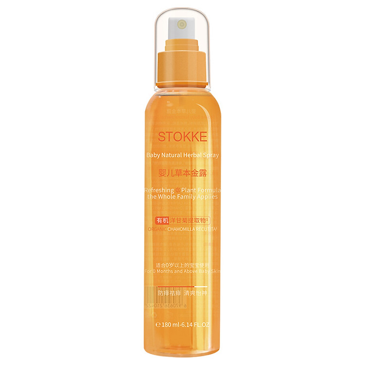 Bình Xịt Chống Muỗi Chống Ngứa Cho Bé Stoco (180ml - Chiết Xuất Hoa Cúc)