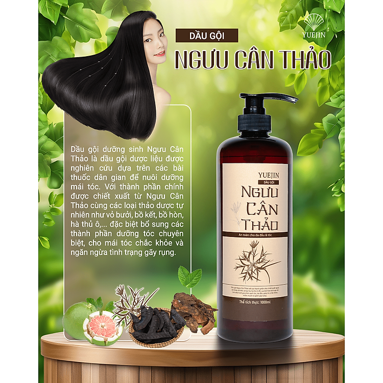 Mua Dầu gội thảo dược bồ kết, bưởi 500ml Tiết kiệm - Hình ảnh 5