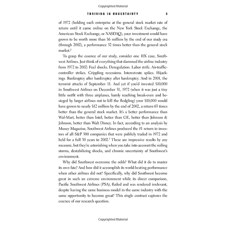 Great by Choice: Uncertainty, Chaos, and Luck