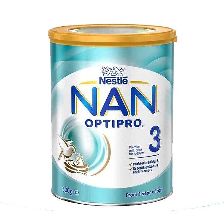 SỮA NAN OPTIPRO SỐ 3 (800G) - TỪ 1 TUỔI TRỞ LÊN