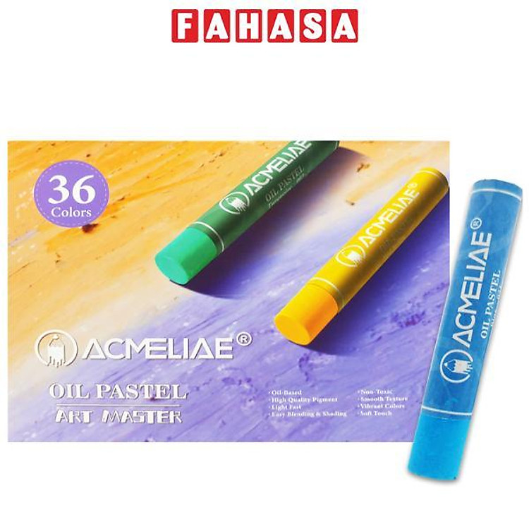 Hộp Bút Sáp Dầu Pastel Acmeliae OPC-36 (36 chiếc)
