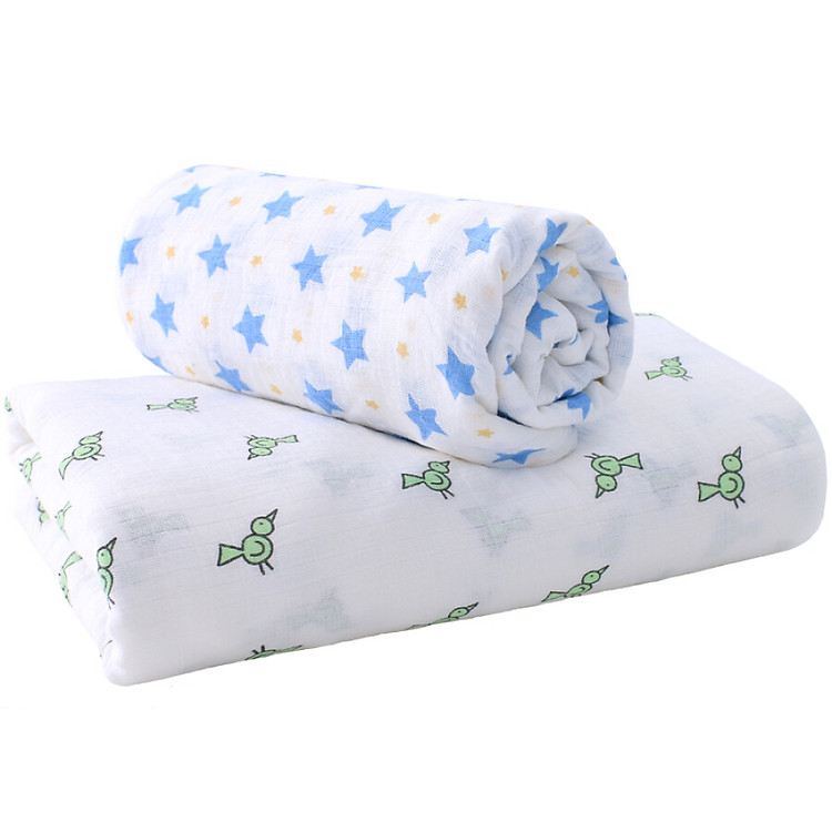 Khăn Quấn Ủ Kén Cho Bé Sợi Cotton Like baby (elepbaby) (115X115CM)