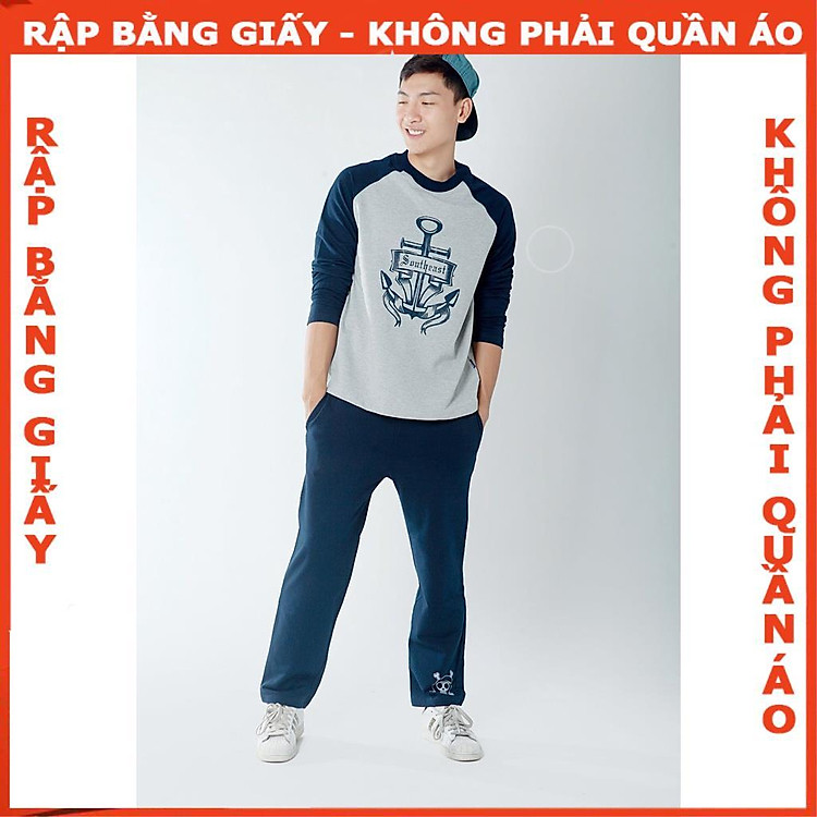 Rập giấy bộ thun nam mã B48 (BẢN VẼ) - Ảnh 2