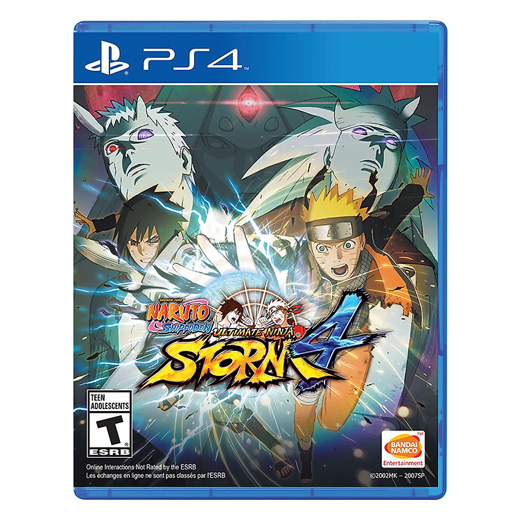 Đĩa Game PlayStation PS4 Sony Naruto Shippuden 4 Hệ US - Hàng Chính Hãng