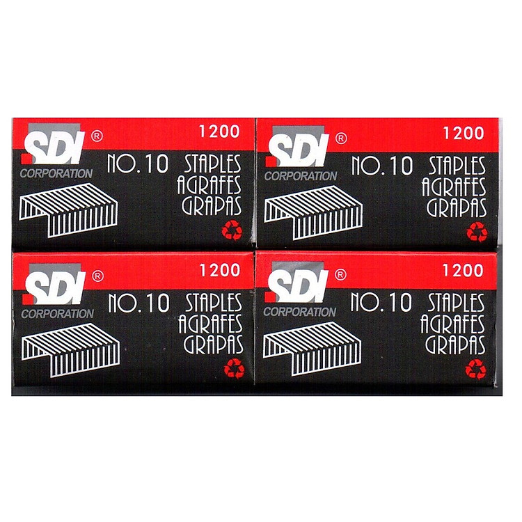 Combo 4 hộp Kim Bấm SDI 1200 (Kim số 10)