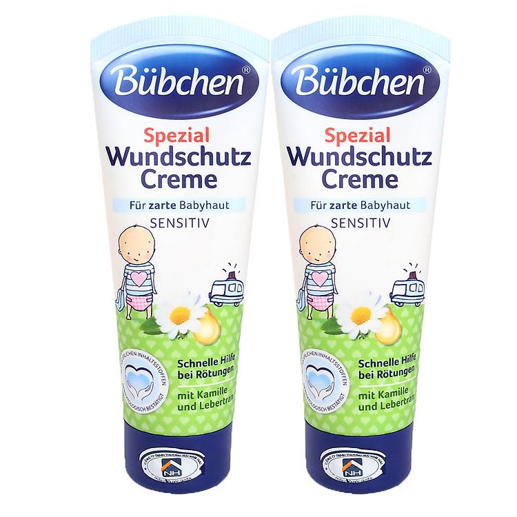 Combo 2 Tuýp Kem Hăm Bubchen 75ml Chính hãng Giá rẻ - Hình ảnh 2