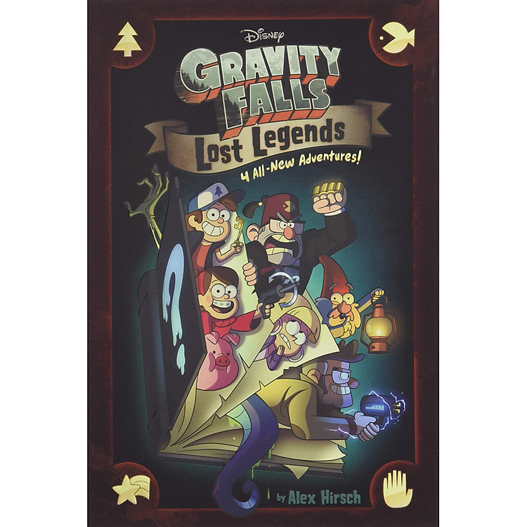 Sách Disney Gravity Falls: Lost Legends (4 All-New Adventures!)