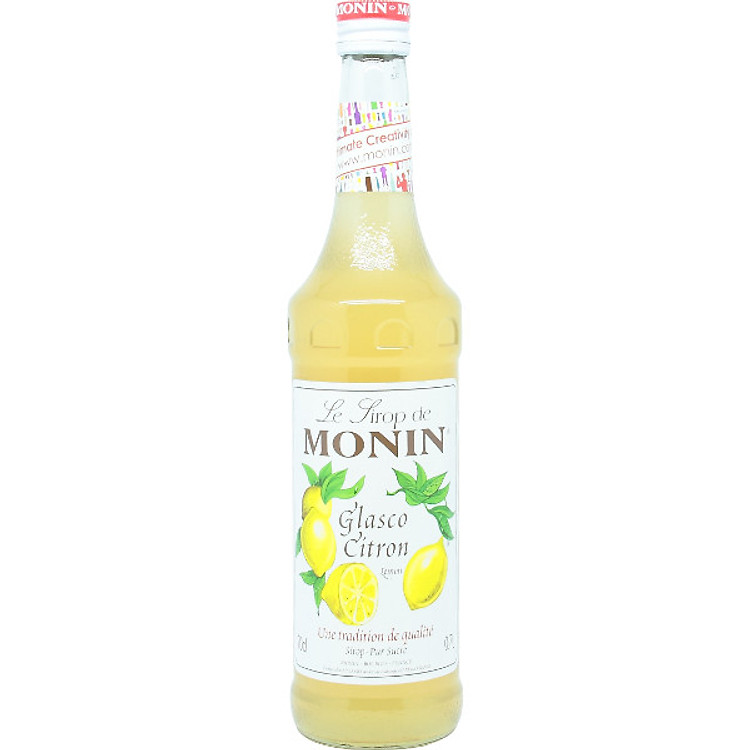 Syrup Monin Lemon Glasco Citron (Chanh Vàng) 700ml