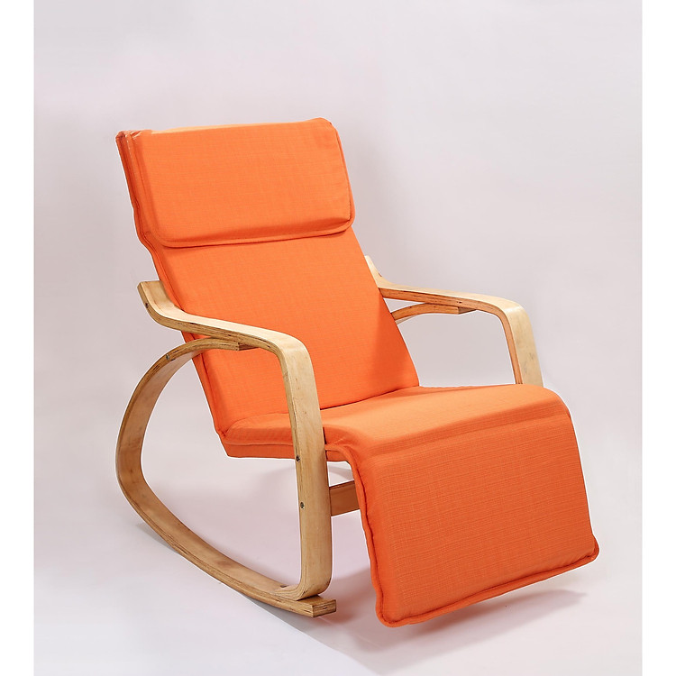 Ghế bập bênh thư giãn đọc sách, nghe nhạc... bao gồm kê chân