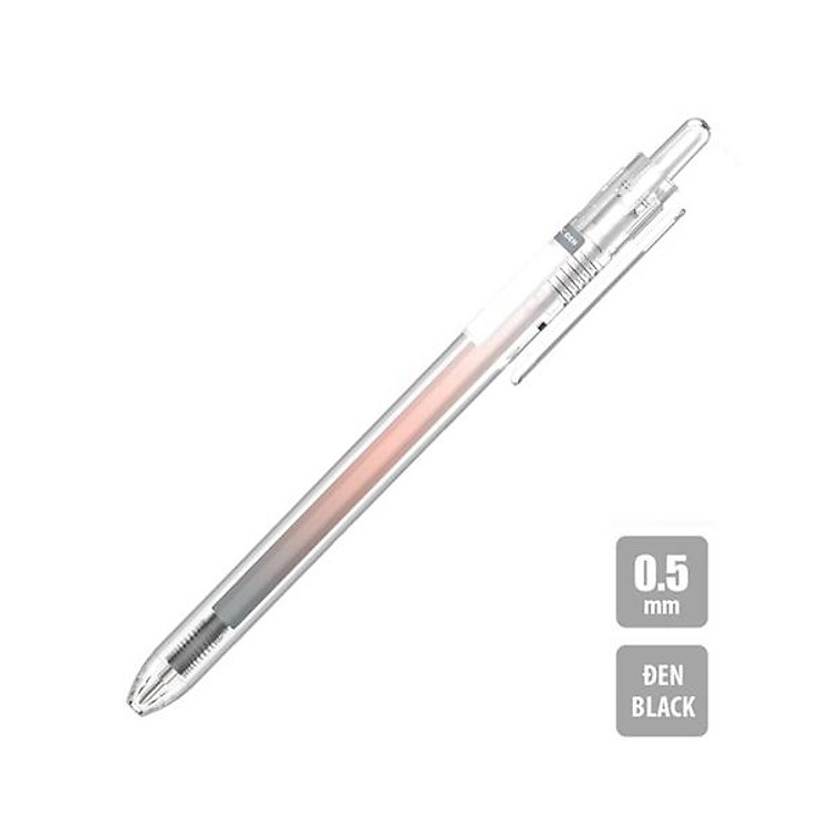 Bút Gel Minimalist 0.5 mm - Thiên Long GEL-072 (Mực đen) - Ảnh 2