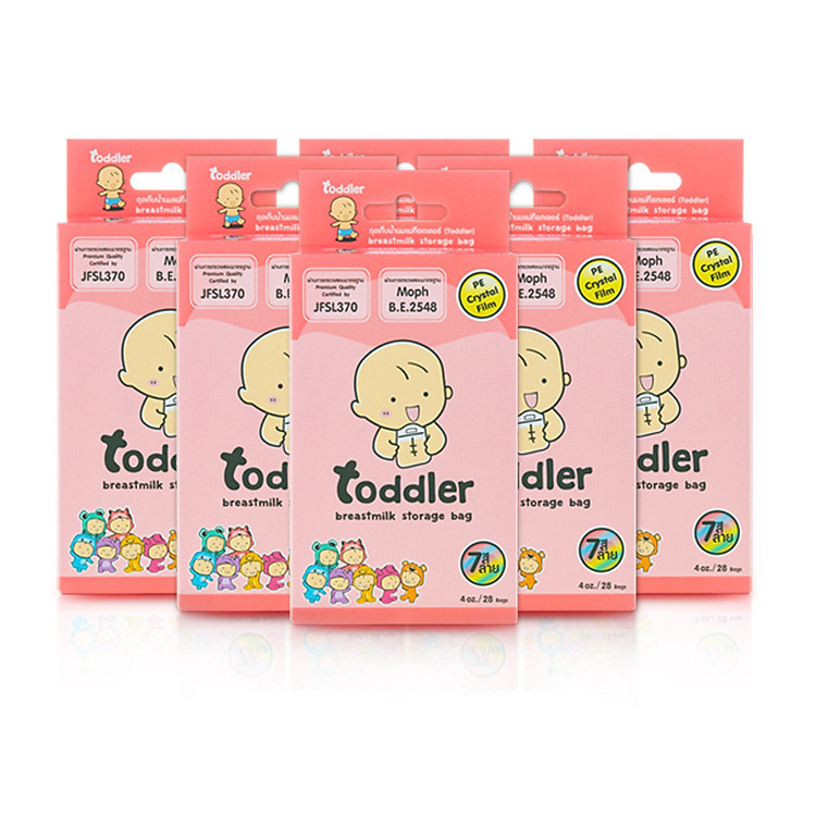 Mua Combo 6 Hộp Túi Trữ Sữa Toddler Giá tốt