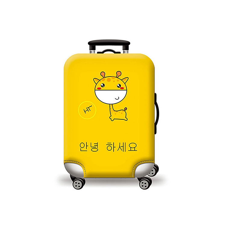 Túi bọc bảo vệ vali -Áo vỏ bọc vali - Hươu Cao Cổ H112