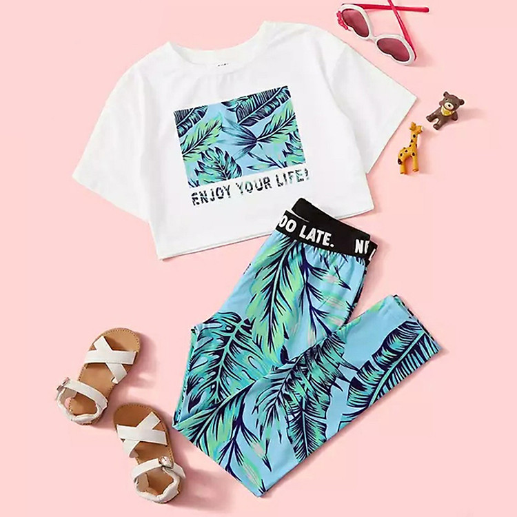 Bộ Bé Gái Enjoy Bonchop