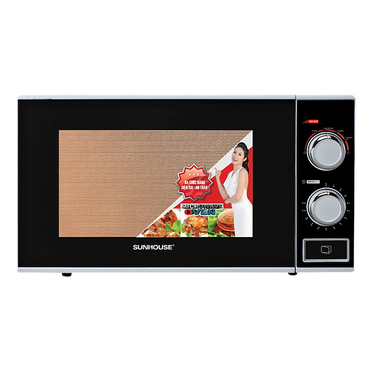 Lò Vi Sóng Sunhouse SHD4818 (20L) - Đen - Hàng chính hãng