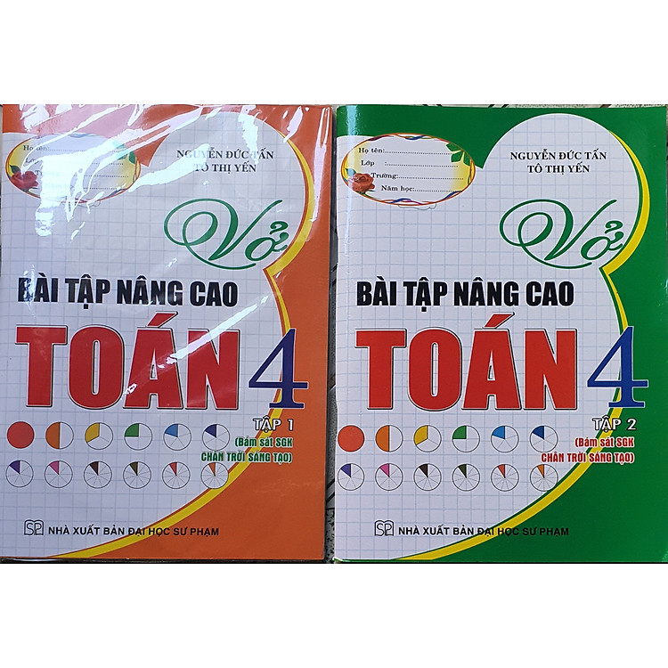 Combo Vở Bài Tập Nâng Cao Toán Lớp 4