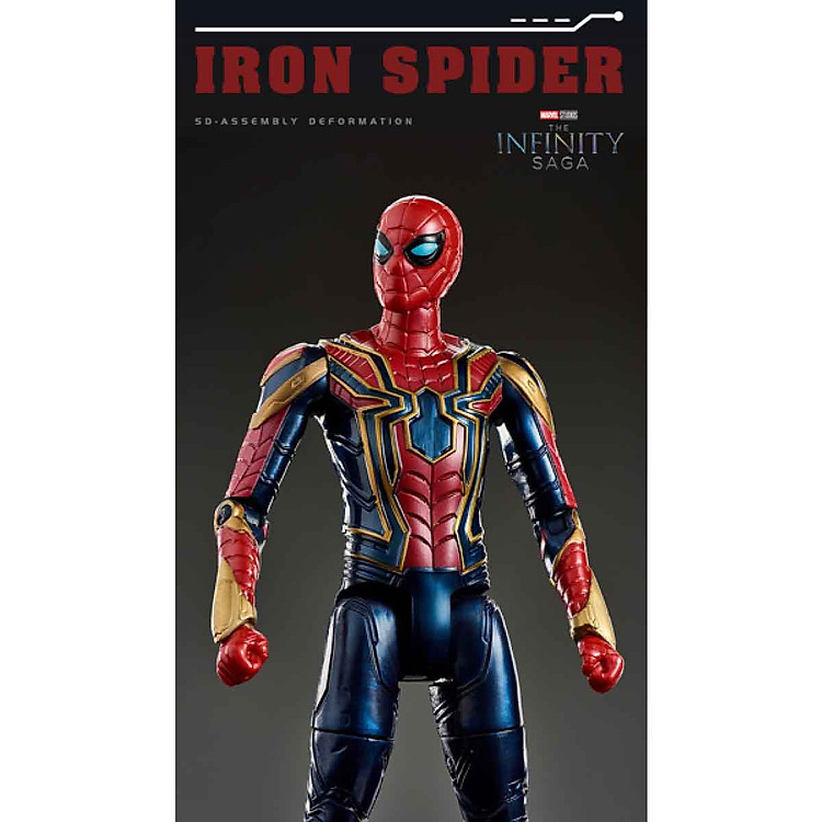 Đồ Chơi Mô Hình Iron Spider MORSTORM Chính hãng Ưu đãi - Hình ảnh 2