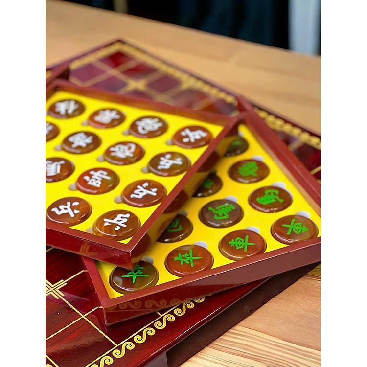 Mua Bộ bàn cờ tướng đá mã não Chính hãng Tiết kiệm - Hình ảnh 3