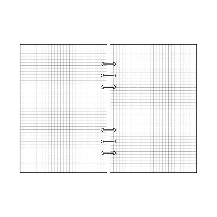 Tệp 45 tờ giấy refill 6 lỗ cỡ A5