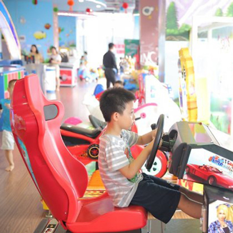 HN - Vé vui chơi thỏa thích cho bé tại Khu vui chơi Sky World