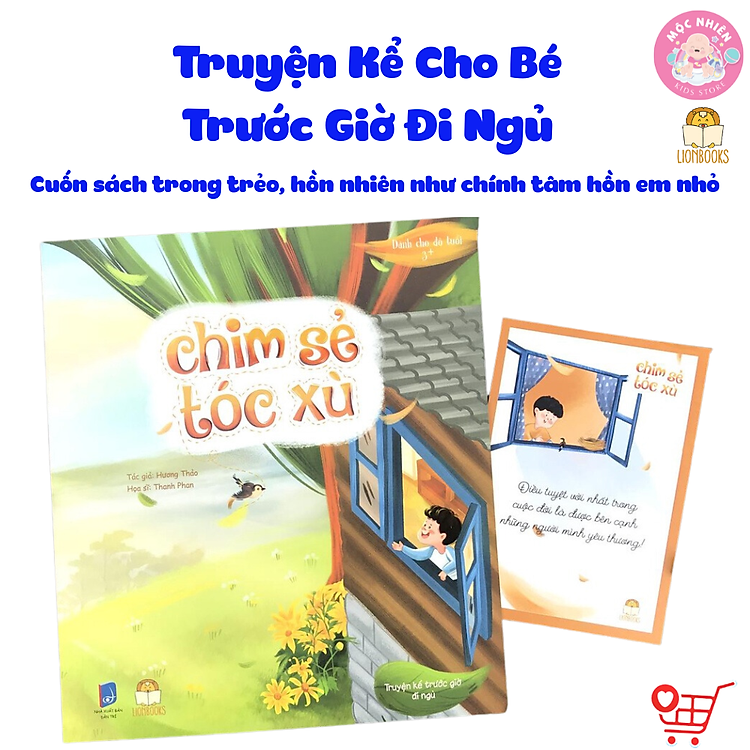 Truyện Kể Cho Bé Trước Giờ Đi Ngủ – Cuốn Chim Sẻ Tóc Xù