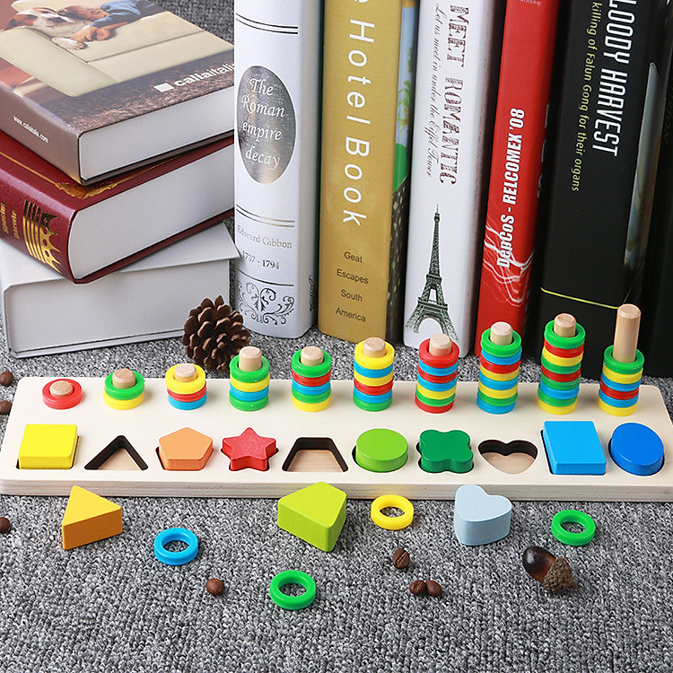 Mua tại Lazada: Bảng chữ số và hình học Montessori cho bé Chính hãng Tiết kiệm