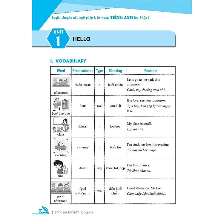 Global Success Luyện Chuyên Sâu Ngữ Pháp Và Từ Vựng Tiếng Anh Lớp 3 (Tập 1) - Ảnh 3