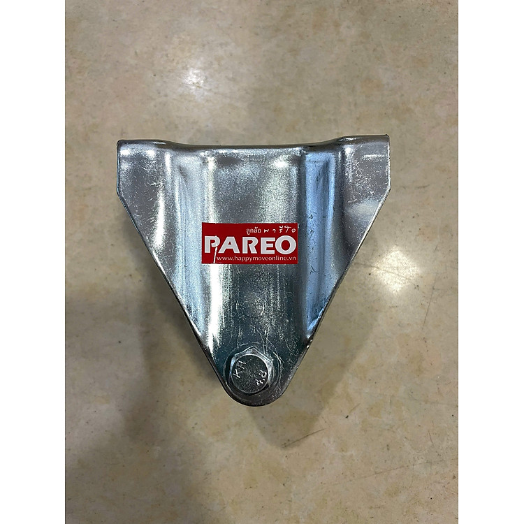 Phụ tùng, càng rời, đế cố định không có bánh xe, kích thước 75mm, 100mm, 125mm - Pareo