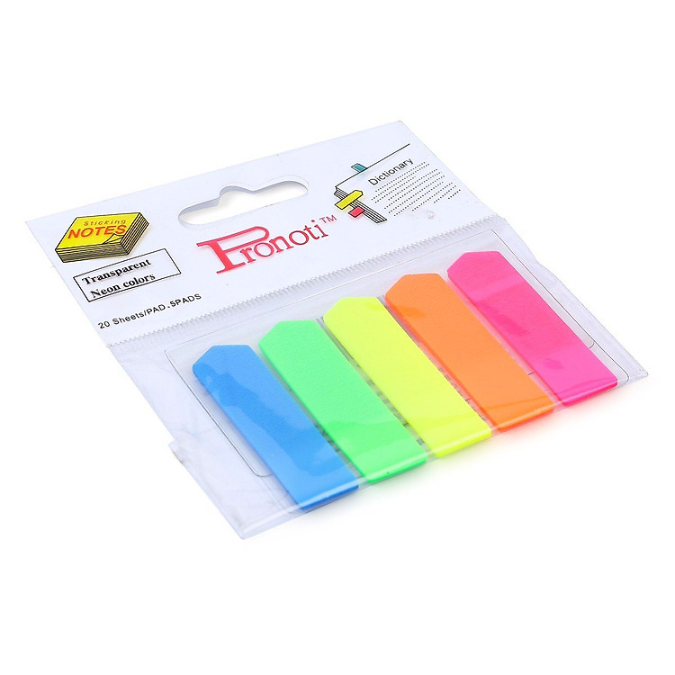Giấy Phân Trang 5 Màu Pronoti 45502 (Lố 5 tập) - Ảnh 5