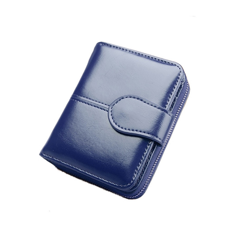 Ví nữ mini da sáp siêu bền min V52