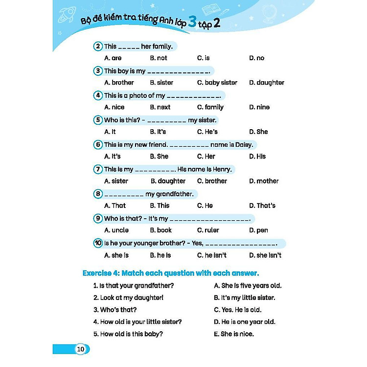 Global Success - Bộ Đề Kiểm Tra Tiếng Anh Lớp 3 - Có Đáp Án (Tập 2) - Ảnh 7