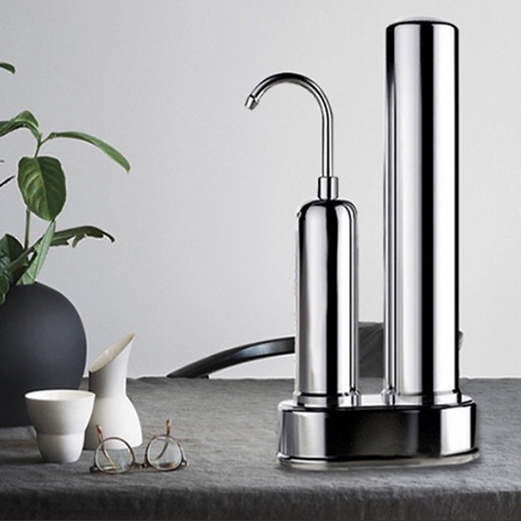 Bộ lọc nước inox tại vòi - Hàng Chính Hãng